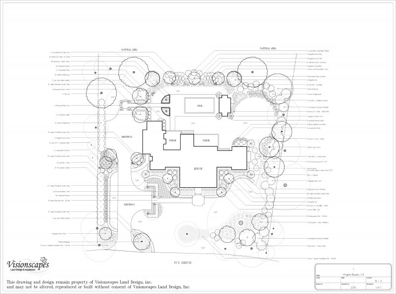 Traditional Landscape Design - Visionscapes Land Design & Architectural ...