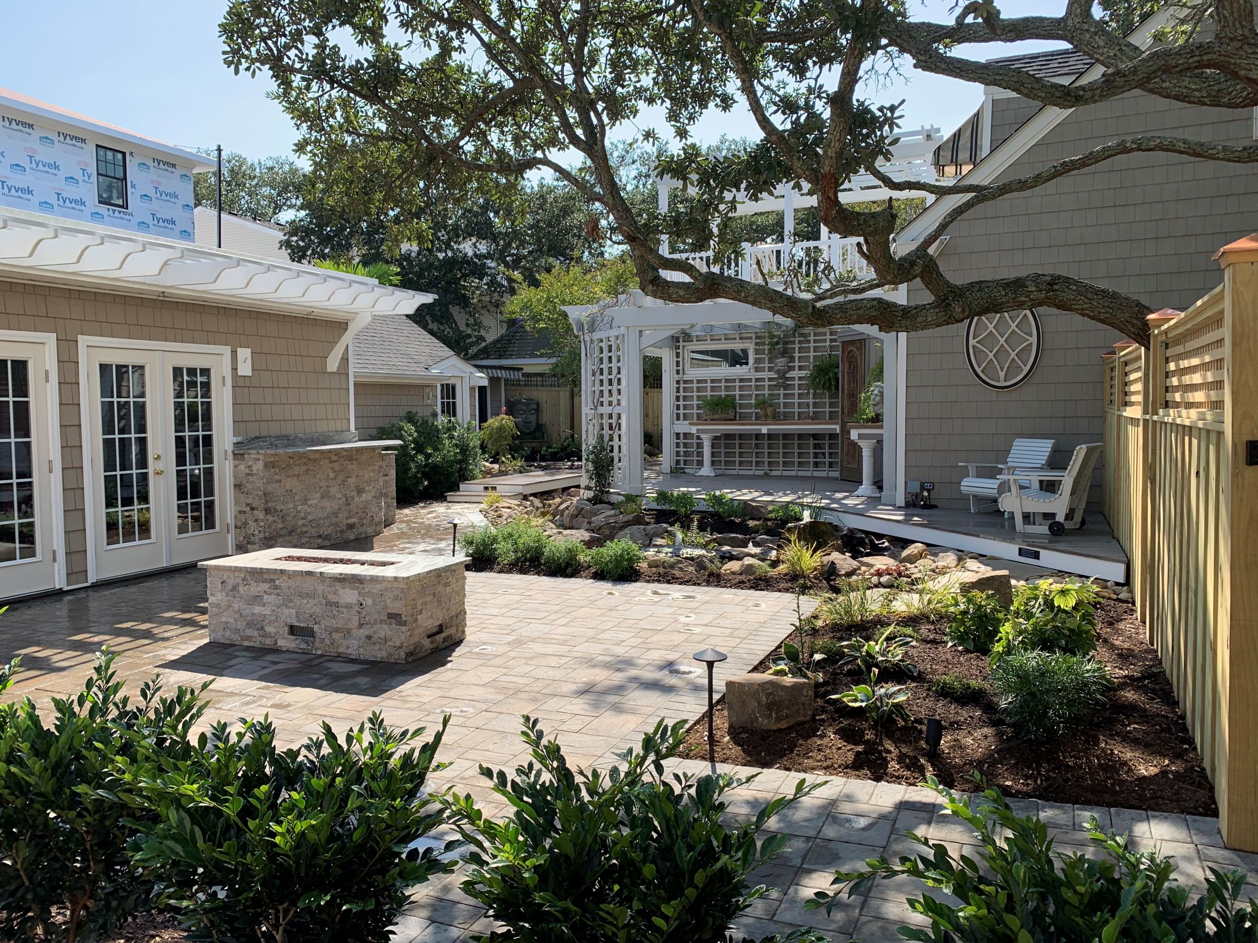 8 Deck And Patio Ideas For Your Hampton Roads Backyard Visionscapes Land Design Architectural Landscape Design Virginia Beach